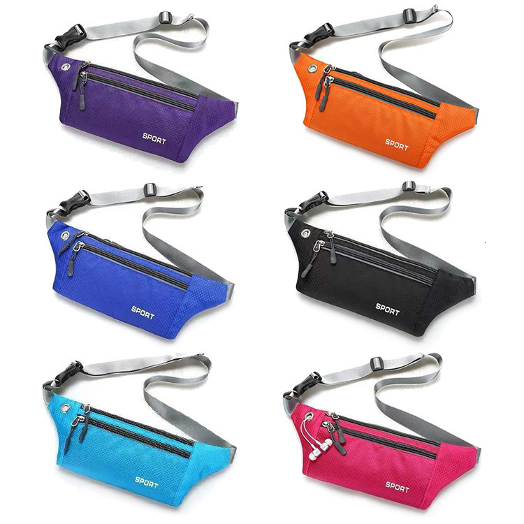 Outdoor Fashion Running Casual Sports Waist Bag Invisible Luxury Bag Crossbody Sports Sling Bag Close Fitting Free Shipping Designer Bag Phone Waist B