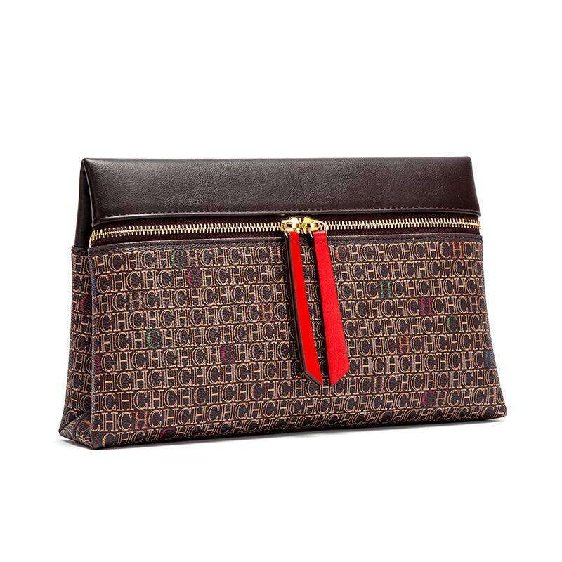 Ladies' Shoulder 2025 Autumn New Coffee Zipper Phone Detachable Crossbody Bag