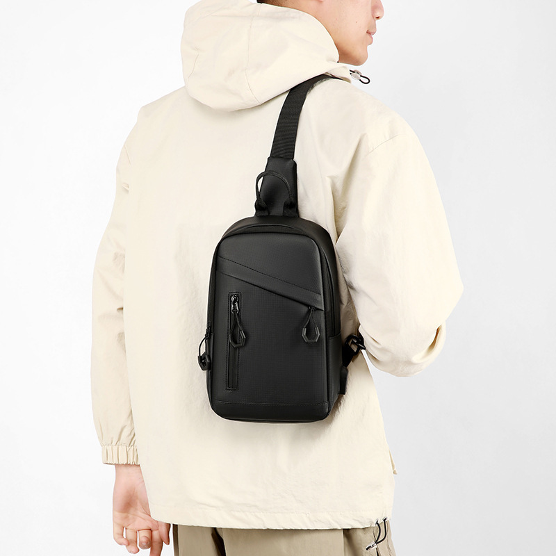 Fashion Simple Sports Single Shoulder Bag New Designer Bag Trend Versatile Men S Luxury Bag Chest Bag Business Commuter Handheld Free Shipping Crossbo