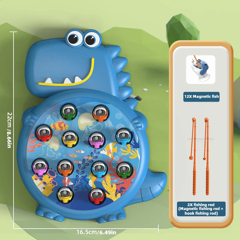 Baby magnetic fishing educational toys childrens first birthday gifts boys and girls intelligence development parent 250910CJBJ - view 4