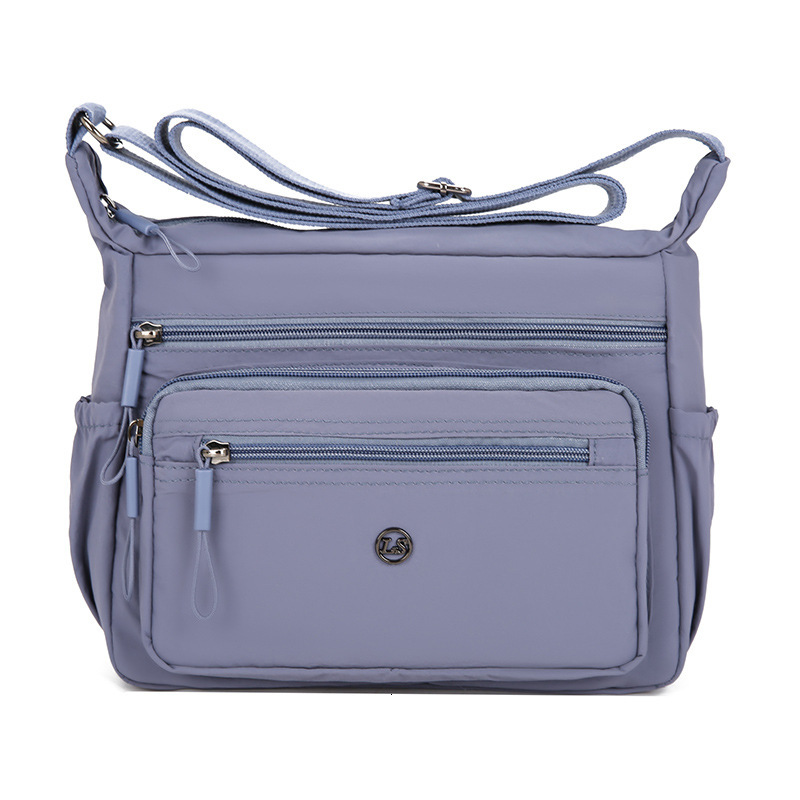 Luxury Bag New Large Capacity Multi Layer Crossbody Bag Solid Free Shipping Color Nylon Casual Shoulder Bag Commuting Versatile Designer Bag Middle Ag