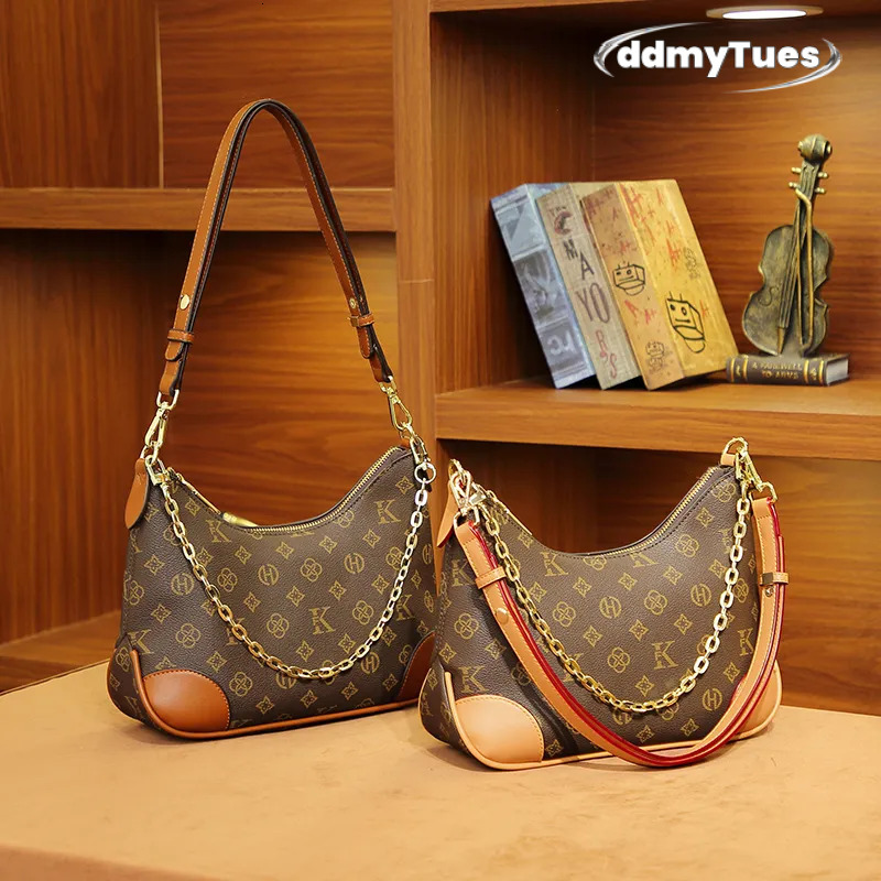 F designer free shipping Light high-quality retro vintage floral shoulder new printed minimalist womens crossbody bag TUES