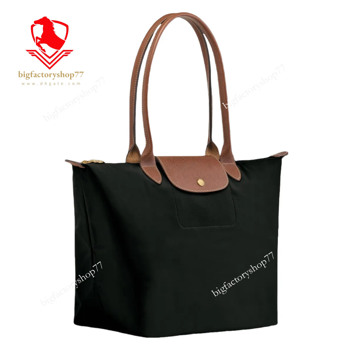 Tote Designer longness Champly Bag New French Nylon Shoulder Bag Handbag Underarm Bag Tote Bag Large Capacity Dumpling Bag Commuter Navy Energy Bag 73