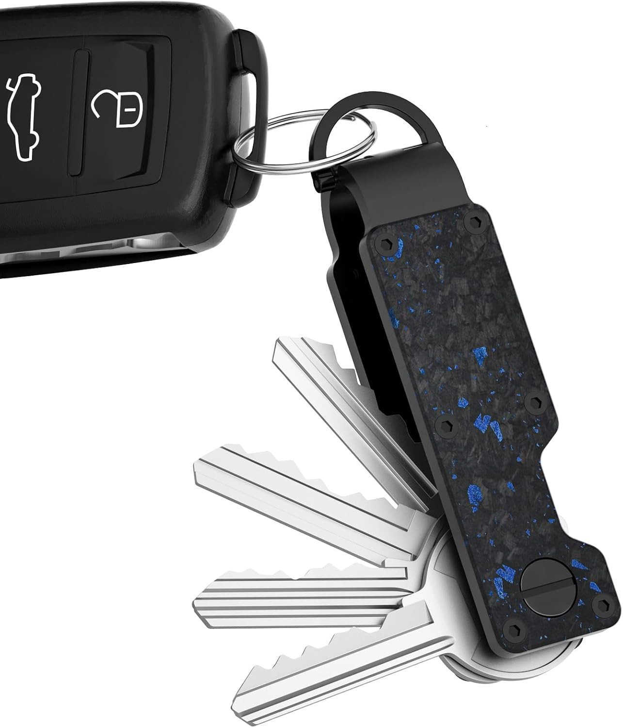 Key Organizer Minimalist Innovative Keyholder Compact Keys Organizer Smart KeyChain Secures 26 KeysW250911