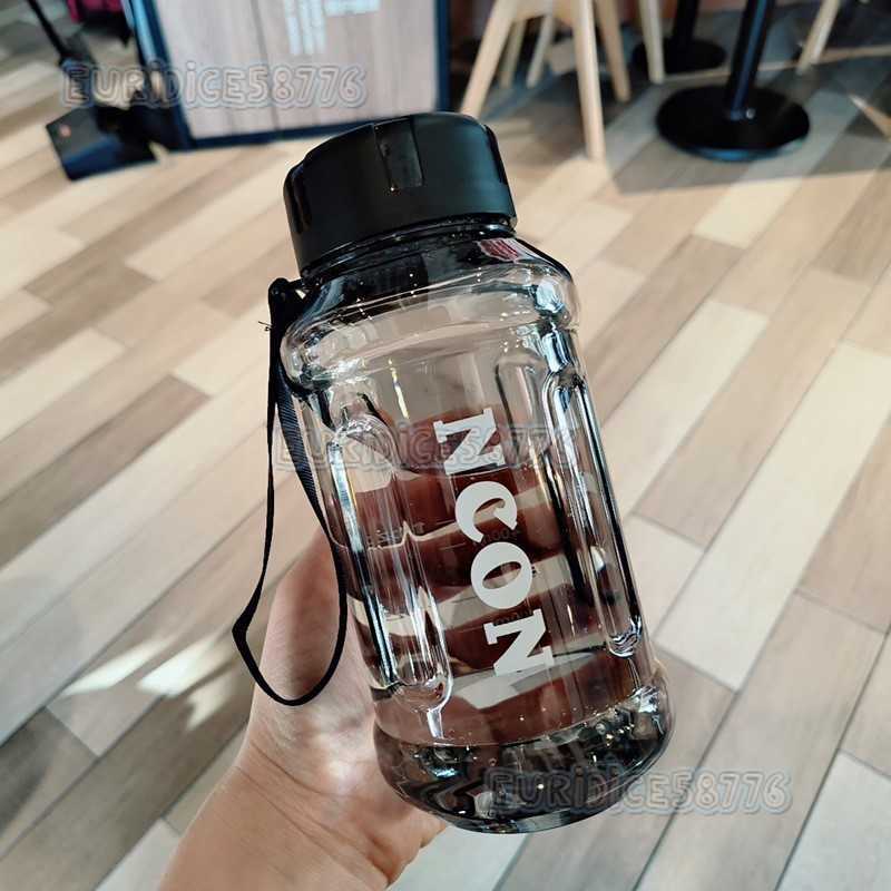 Simple Large Capacity Plastic Cup High Temperature Resistant High Appearance Water Cup Portable Car Cup Sports Water Bottle H250911