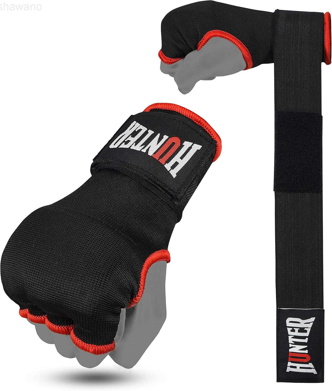 Gloves with Hand Wraps for Boxing Quick Elastic Training Wraps for Men Women Muay Thai MMA Kickboxing Martial Arts Knuckle Wrist Protector PaiW250911