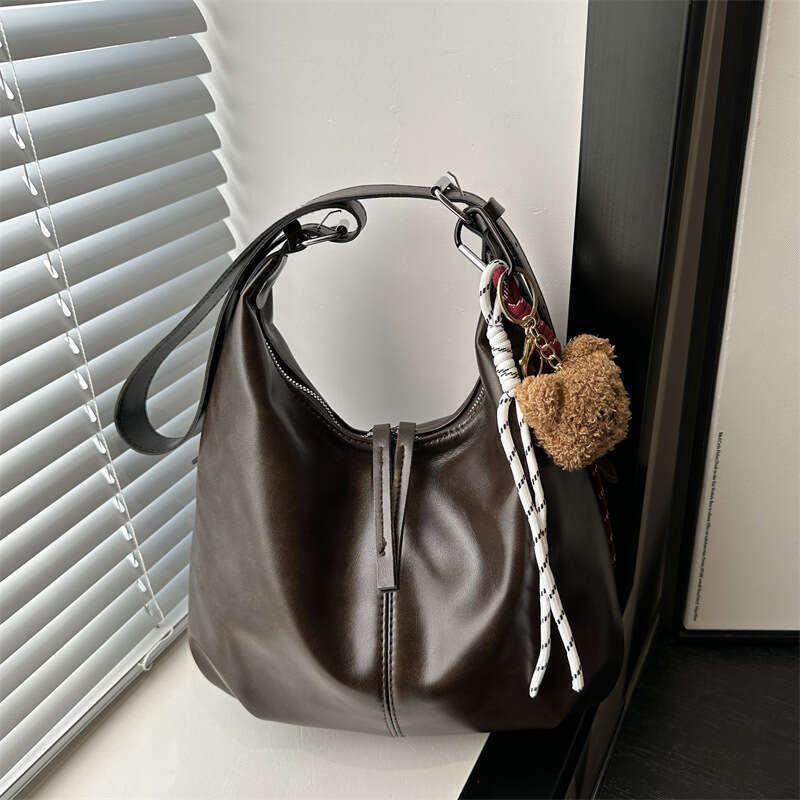 Trendy Melad Style Large Capacity Underarm 2025 Winter New High-Value Single Designer Bags Shoulder Crossbody Commuter Tote Bag