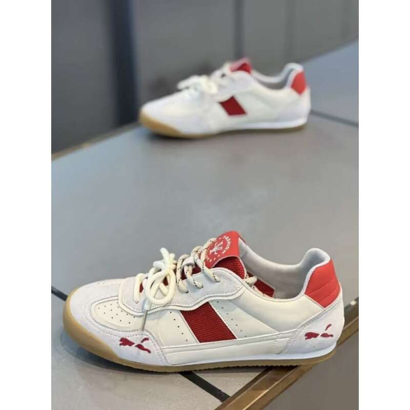 2025 Summer New Fashion Versatile Comfortable Leather Mesh Patchwork Forrest Gump Shoes Men's Soft Sole Lightweight Trendy Sneakers