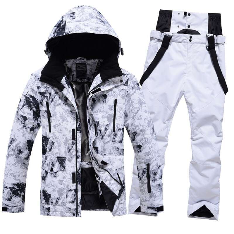 Ski Suits For Couples, Windproof, Waterproof, Warm, Single Double Board Skiing Clothes And Pants