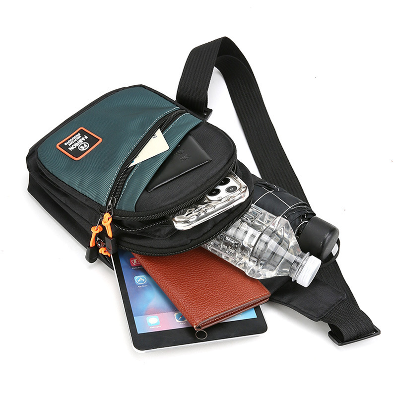 Free Shipping Chest Bag New Men S Multifunctional Simple Fashion Designer Bag Luxury Bag Trendy Single Shoulder Bag Business Commuter Crossbody Bag