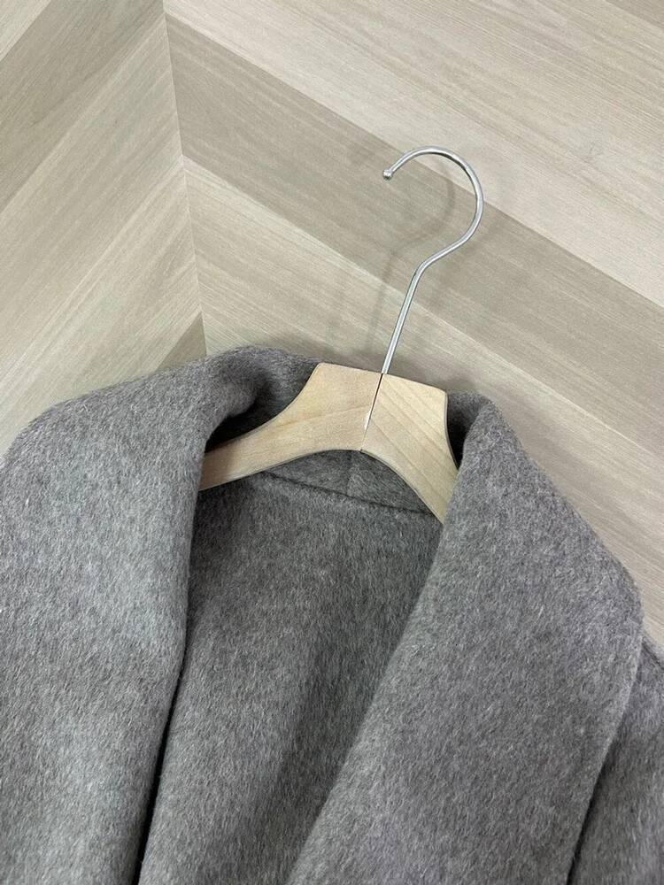 Tossy Fox Fur Overcoat Women's Short Office Lady Elegant Double-sided Woolen Coat 2025 New Cardigan Jackets Loose Wool