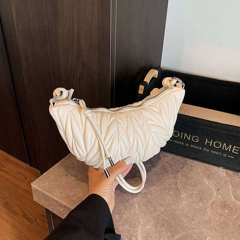 Elegant French Style High-End Shoulder Bag - 2025 New Fashionable Light Handbag For Sophisticated Ladies