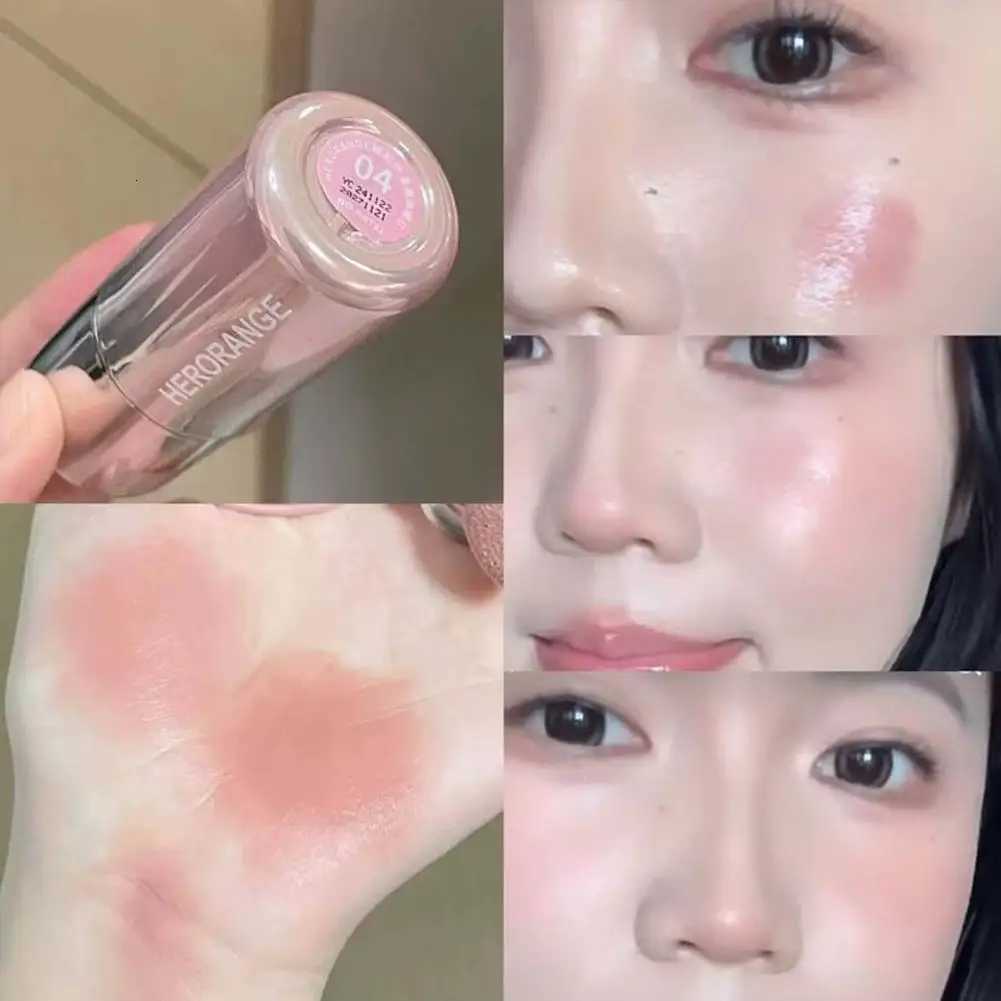Face Liquid Blusher Smooth Cheek Tint Long Lasting And Hydrating Highlighter Stick Rouge Waterproof Face Blush Makeup W250911