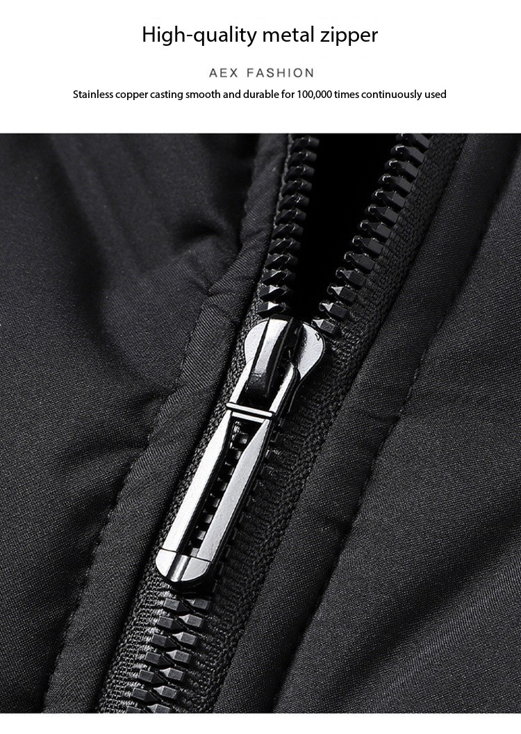 Hot Sale 2025 Men's Baseball Collar Quilted Jacket Short Winter Coat Thickened Warm Padded Parka Trendy Streetwear Youth Outerwear European code: