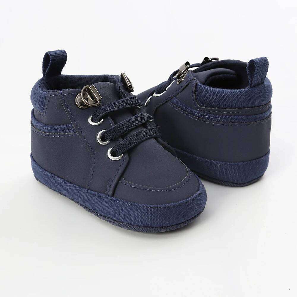 Baby Sneakers Infant Boys Girls Sports Toddler Casual Cotton Sole Anti-slip PU First Walkers Crawl Crib Basketball Shoes