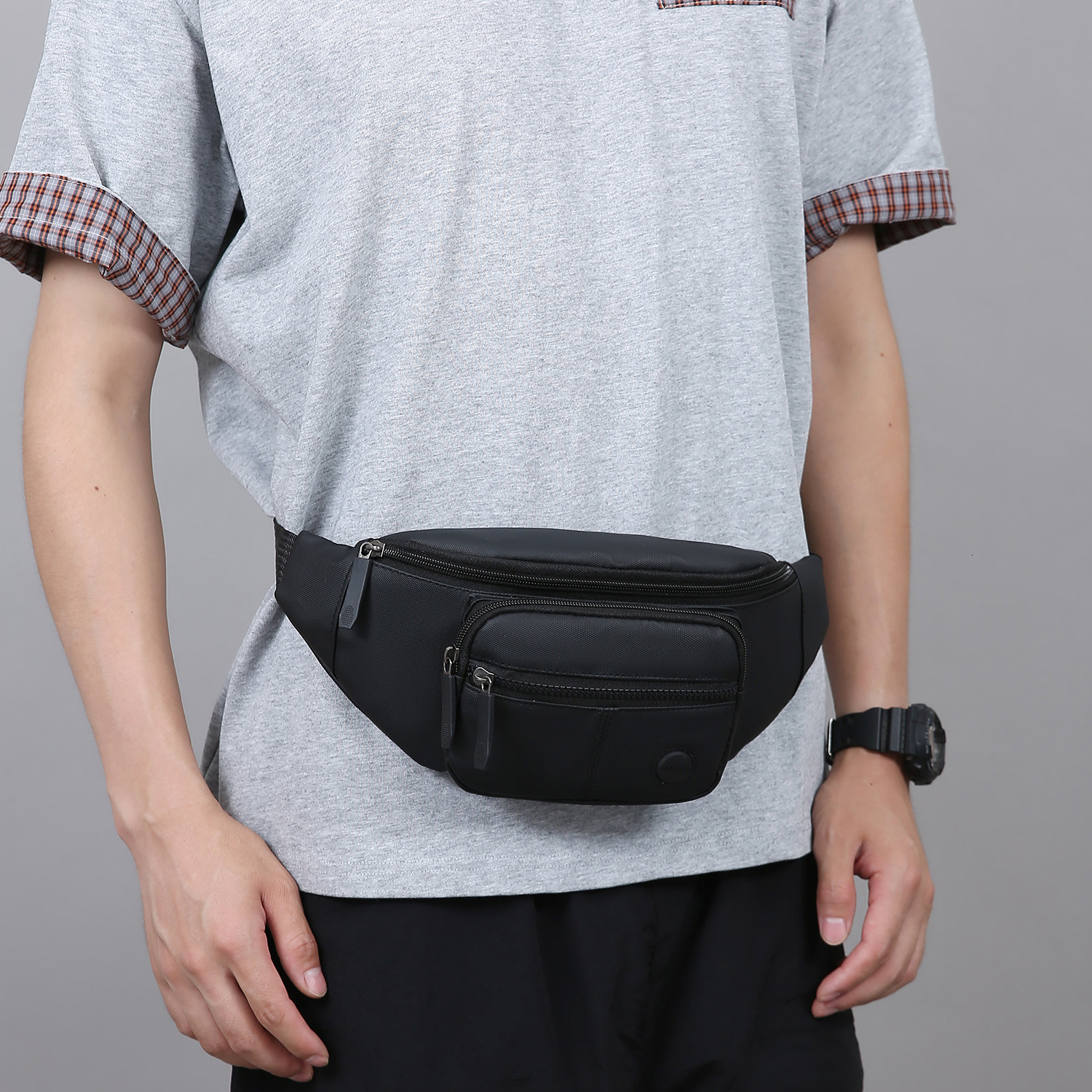 Men S Waist Bag Designer Bag Portable Luxury Bag Worksite Mobile Phone Bag New Simple Commuter Free Shipping Single Shoulder Crossbody Bag Versatile S