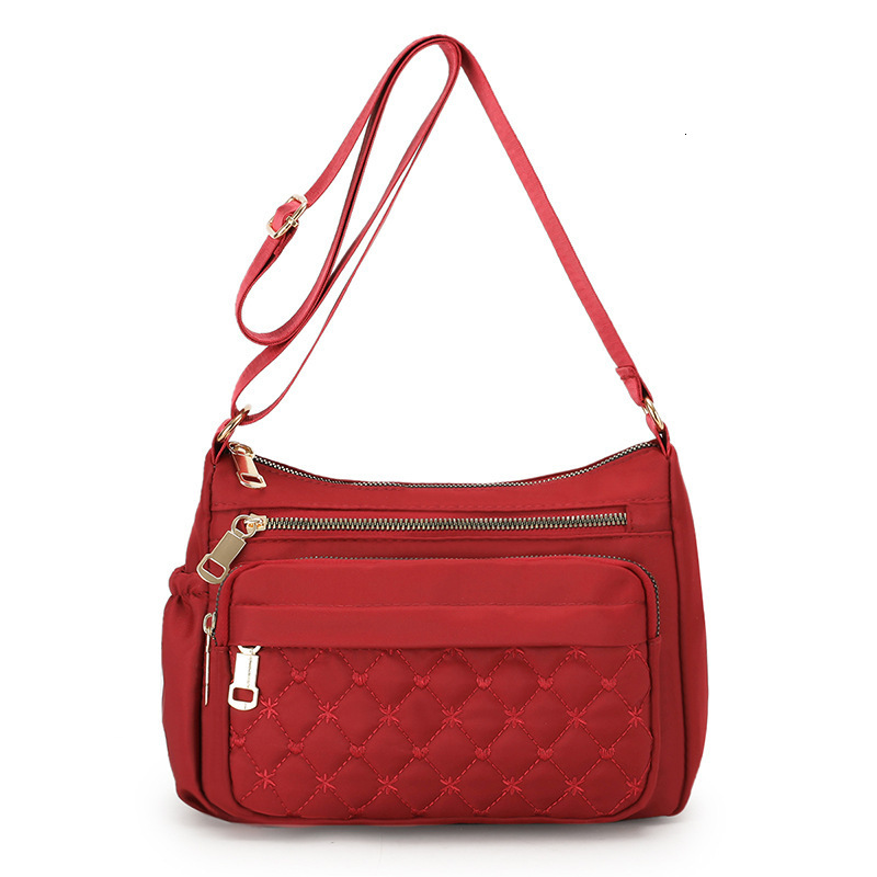 New Women S Single Shoulder Free Shipping Bag Nylon Crossbody Bag Simple Mom Bag For Designer Bag Middle Aged And Elderly Luxury Bag Women