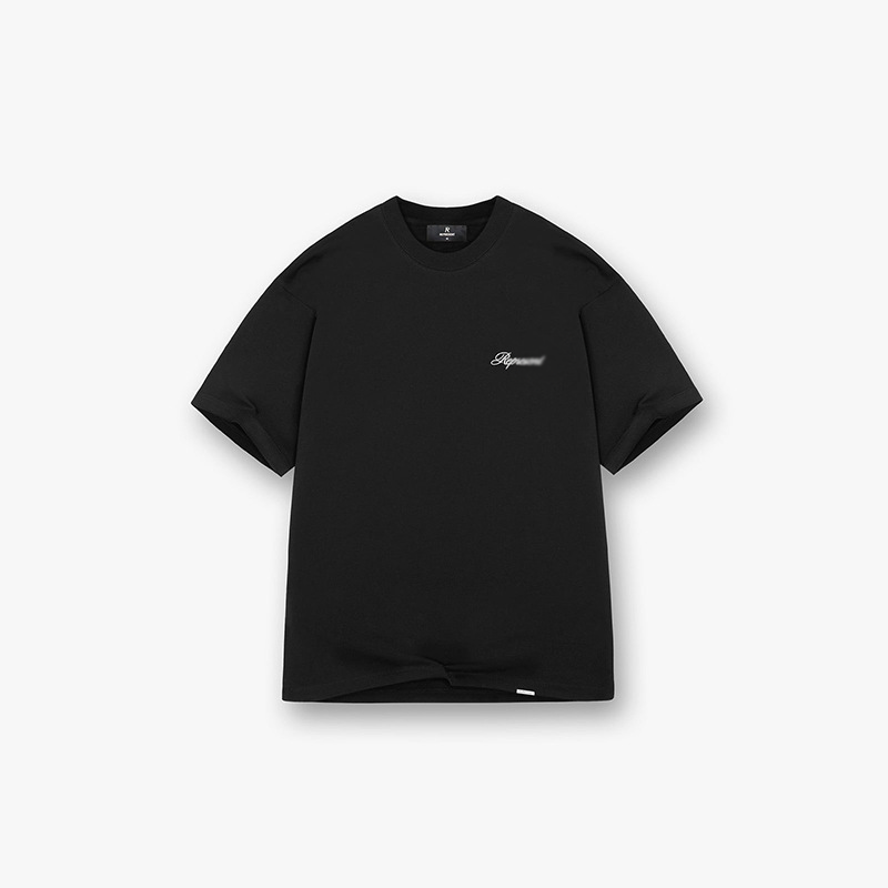 Men's T Shirts Luxury Brand REP 2025 T-shirt Crewneck Short Sleeve Cotton Tee Women Men Streetwear Tops