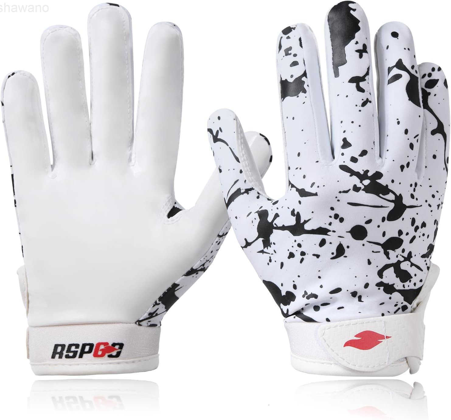 Football Gloves Youth Enhanced Grip Silicone Wide Receiver GlovesW250911