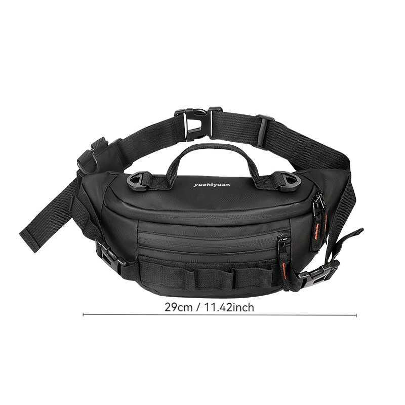 yuzhiyuan MultiPurpose Fishing Tackle Bag Lightweight Large Capacity With Comfortable Wide Waist Belt Breathable Mesh Divider Z250911