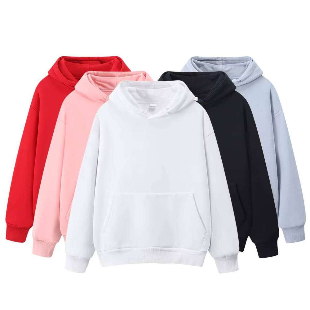 High Quality 350 Gsm Wool Blank Cotton Oversized Drop Shoulder Men's Hoodie