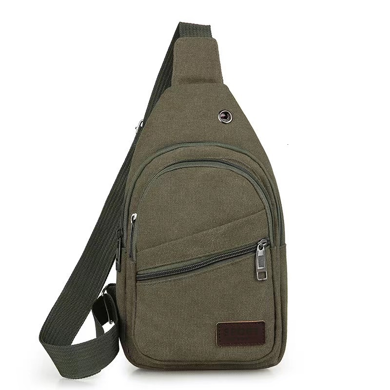Luxury Bag Designer Bag Free Shipping New Casual Men S Canvas Crossbody Bag Large Capacity Sports Fashion Single Shoulder Men S Bag Korean Version Ver