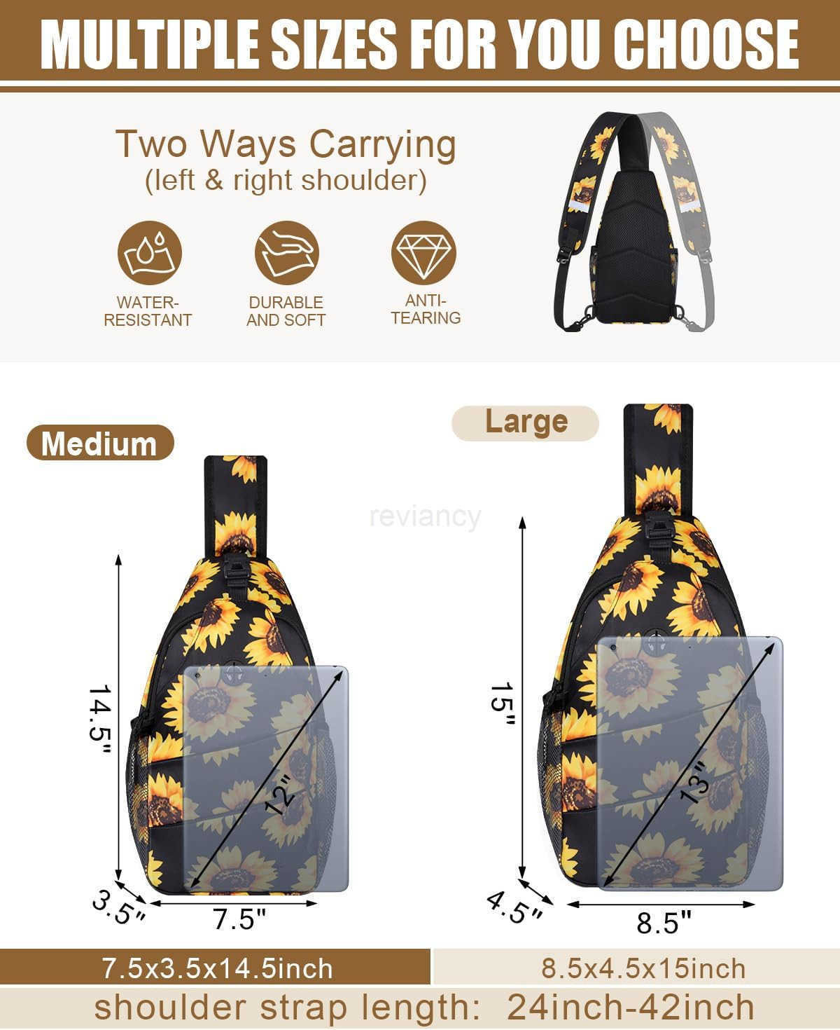Crossbody Bags for Women Men Trendy Sling Bag Bakpack Casual Chest Bag with Convertible Shoulder StrapW250911