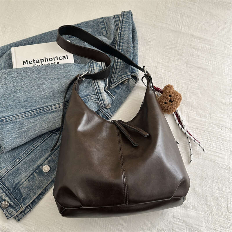 Trendy Melad Style Large Capacity Underarm 2025 Winter New High-Value Single Designer Bags Shoulder Crossbody Commuter Tote Bag