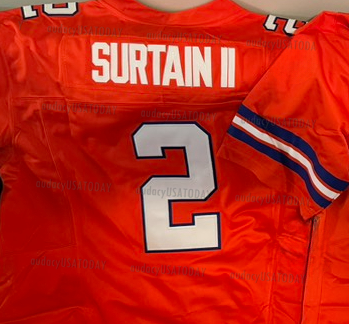 10 Bo Nix 2 Patrick Surtain ll 7 John Elway 14 Courtland Sutton Personalized Customized Football Jerseys Custom Any Number Name For Men Women Youth 99