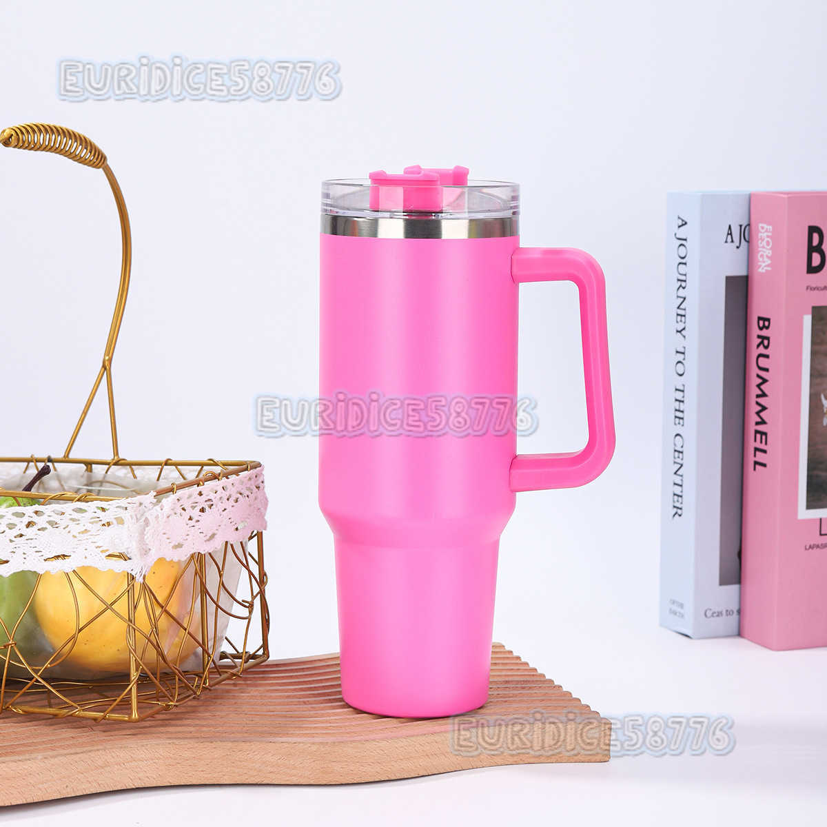 40oz Large Capacity Car Cup 304 Stainless Steel Insulated Cup Outdoor with Handle Gift Cup H250911