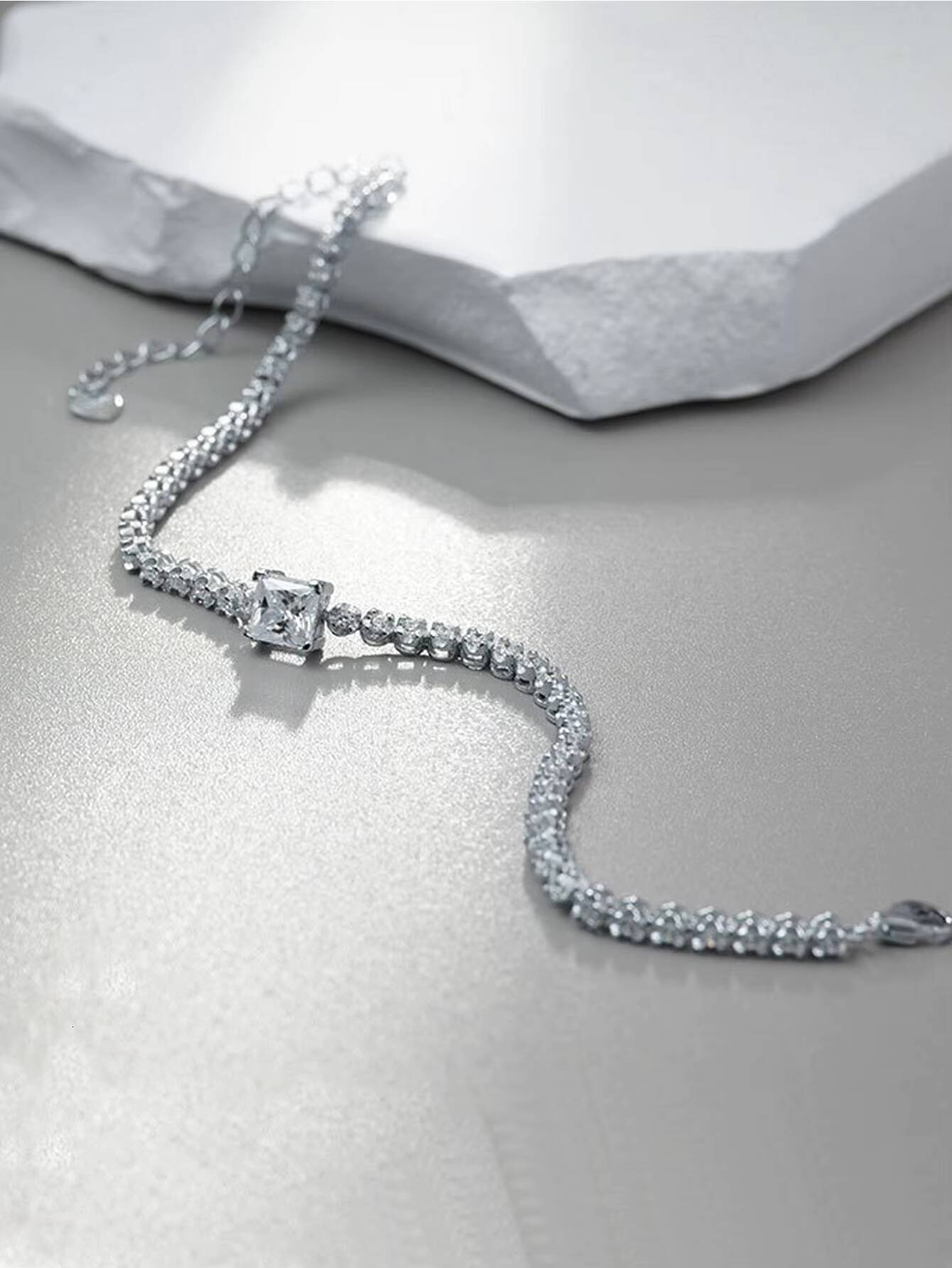 FaMoissaniteory DireMoissanite Sale Custom and Bangles Wholesale Offer Quadrate 1Moissanite 925 Silver Moissanite Bracelets