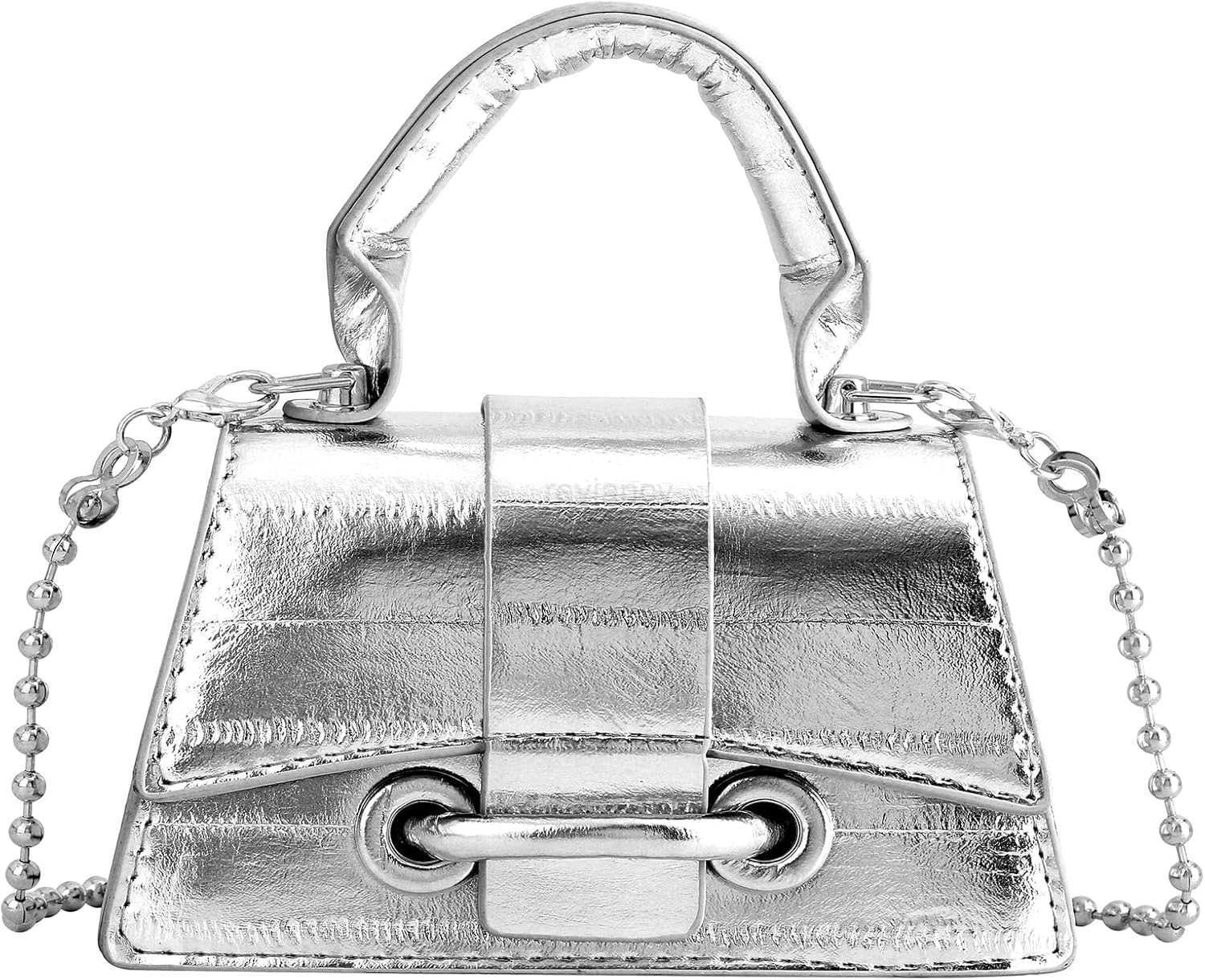 Micro Mini Crossbody Handbag Womens Purse Clutch Cute Mini Trendy Bag Top Handle PU Leather Shoulder BagW250911