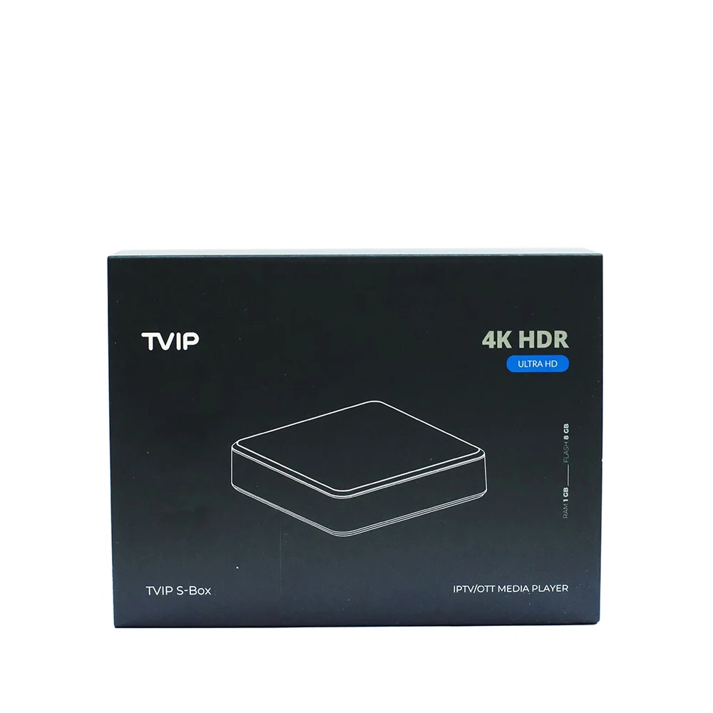 TVIP 4K HD BT Smart Set Top TV Box Linux&Android 7.0 tvip 605 se 605SE Amlogic S905X 2.4/5G WIFI H2.65 Tvip605 SE TV Box