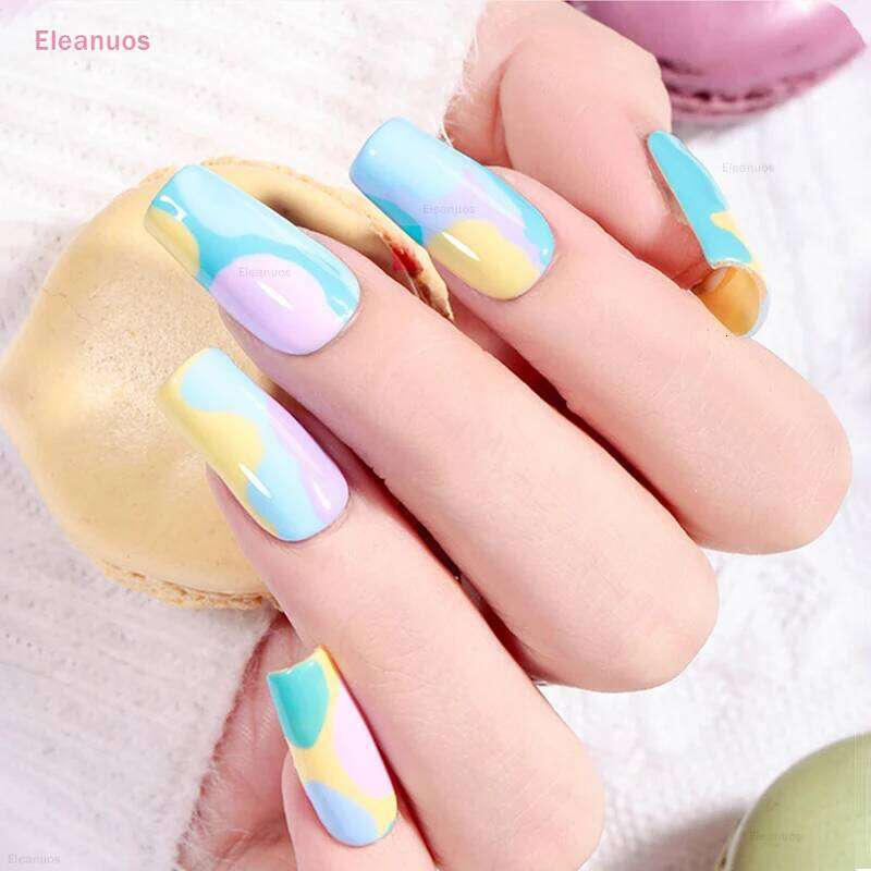 Eleanuos 15Ml Polish Salon Professional Nail Supplies Set Acrylic Aron Color Lamp UV Led Gel Varnish