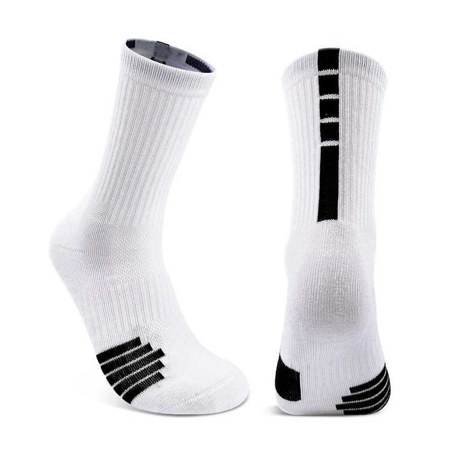 6Pairs Sport Socks for Men Women Non Slip Football Socks for Basketball Baseball Rugby Soccer Cycling Tennis Towel Bottom D250911