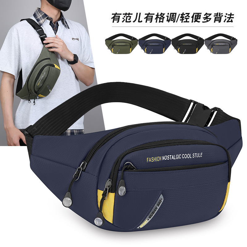 Designer Bag New Men S Waist Bag Korean Style Casual Multifunctional Outdoor Small Luxury Bag Crossbody Bag Free Shipping Chest Bag Sports Wallet Cros