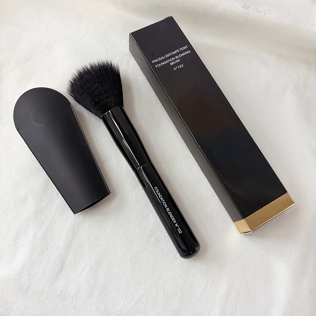 Foundation Blending Brush No 102 Black Professional Dual-fiber Powder Foundation Makeup Brush