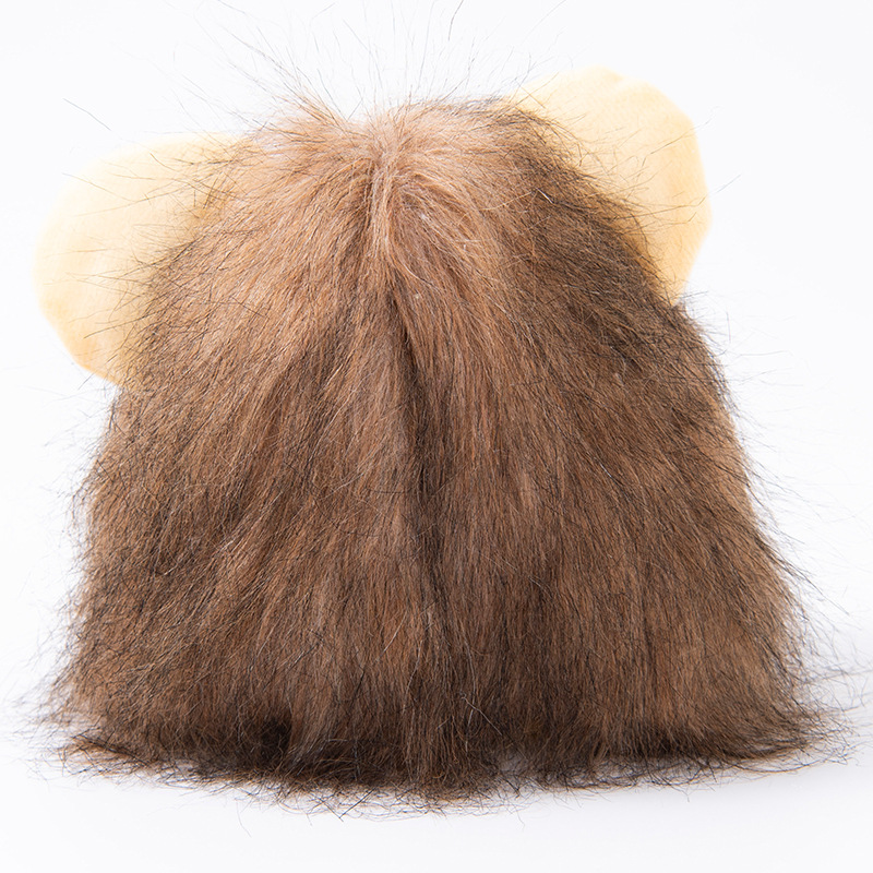 Lion Hat Funny Dog Costumes Hat Cat Hats and Cat-teasing Supplies for Small Dogs Fun Cosplay Outfits