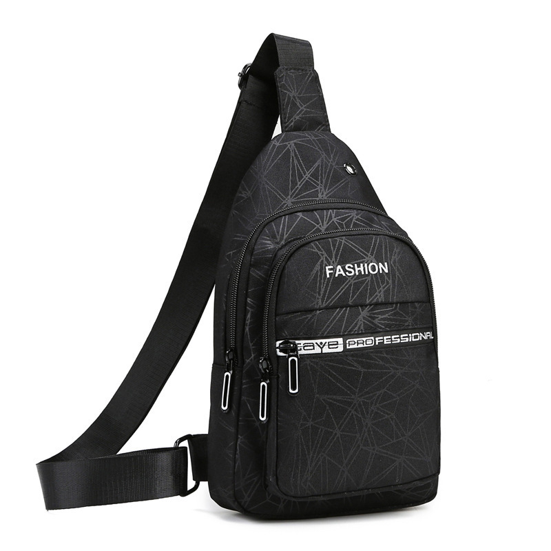 Men S Chest Bag Luxury Free Shipping Bag Casual Korean Style Trendy Oxford Cloth Sports Small Bag Single Shoulder Crossbody Bag Factory Designer Bag