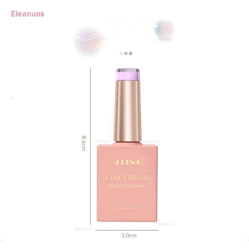 Eleanuos 15Ml Polish Salon Professional Nail Supplies Set Acrylic Aron Color Lamp UV Led Gel Varnish