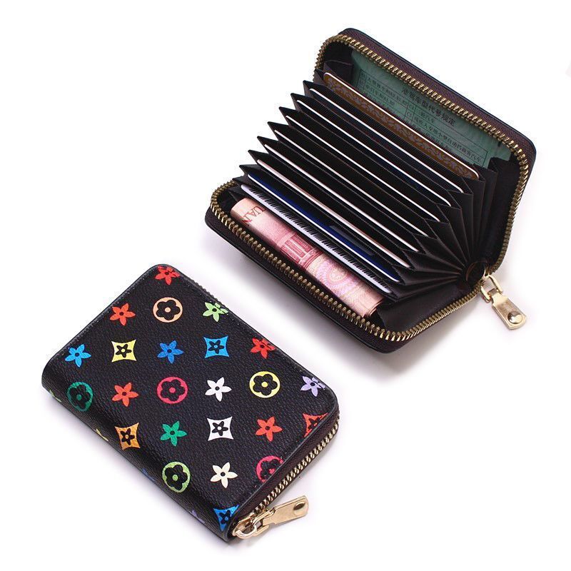 Designer Bag Luxury Bag All-In-One Wallet, Zipper Bag, Shoulder Bag Women's Large Capacity Anti Demagnetization Clip, Mini Shoulder Coin Purse ID