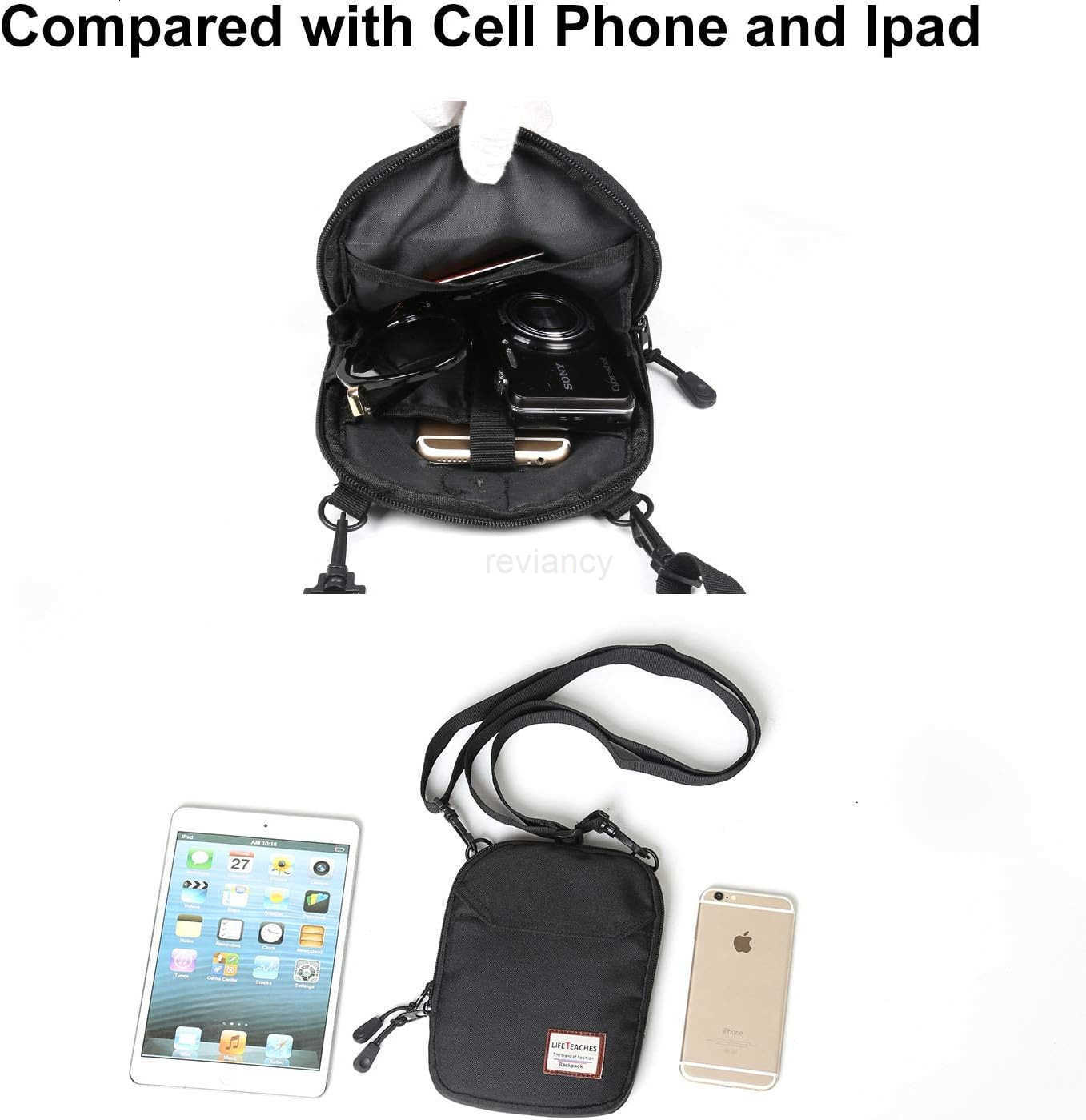 Small Crossbody Bag for Men Mini Messenger Bag Shoulder Bag for Phone PassportW250911