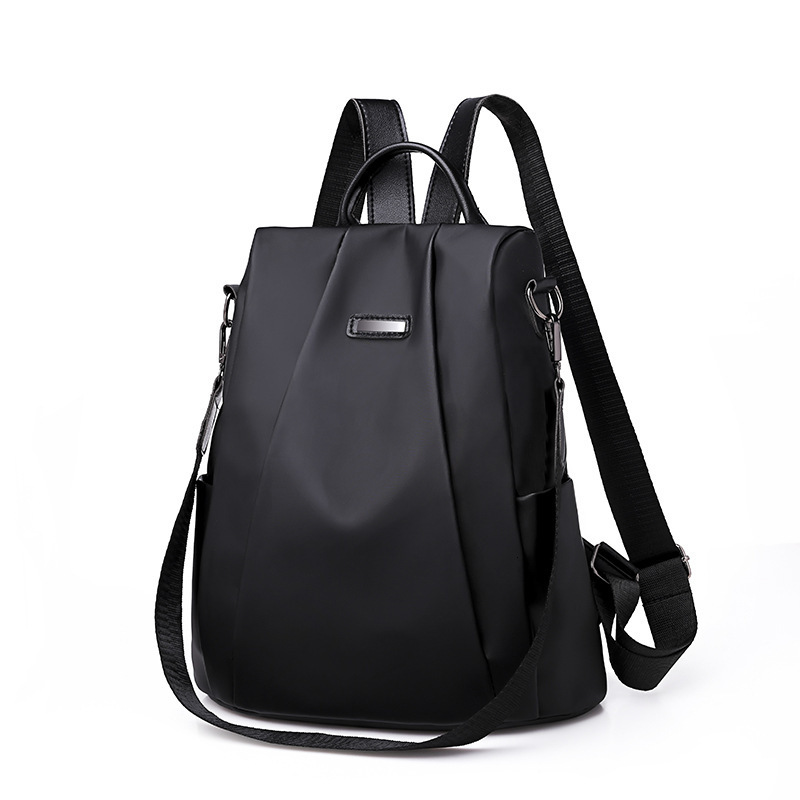Free Shipping Designer Bag Foreign Trade PU Backpack For Women 2025 New Large Capacity Student School Bag Trendy Solid Color Soft Luxury Bag Leather L