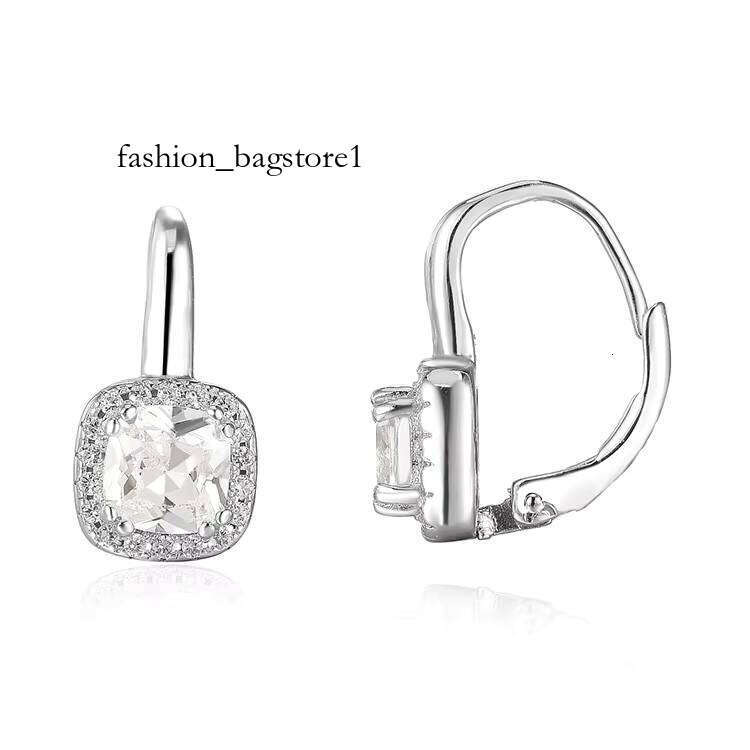 Moissanite Sterling Sier Jewelry Aaa Moissanite Valentine Earrings