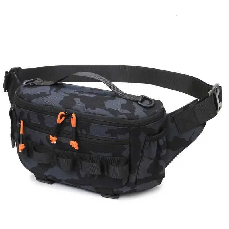 Fishing Chest Waist Bag Tactical Outdoor Travel Sports EDC Fishing Lure Bags Hunting Camping Hiking Cycling Pack Molle Pouch Z250911