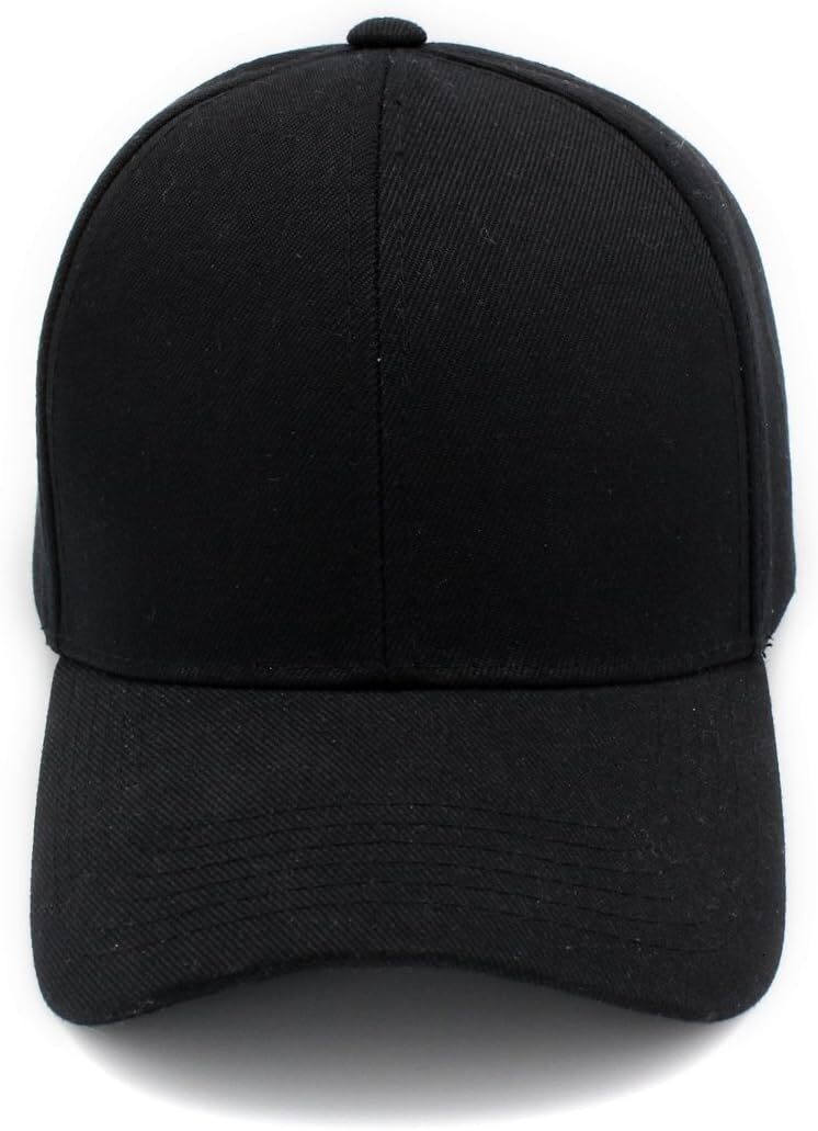 Baseball Cap Men Women Classic Adjustable Plain Hat