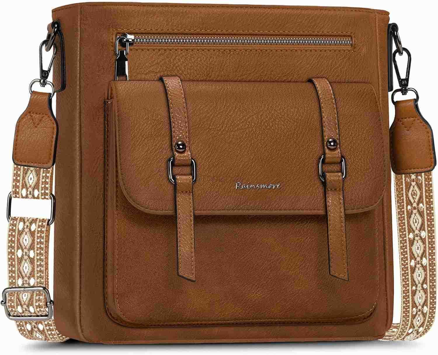 Crossbody Bag for Women Waterproof Leather Crossbody Purses Womens Handbags Shoulder Bag Crossbody Travel PurseW250911