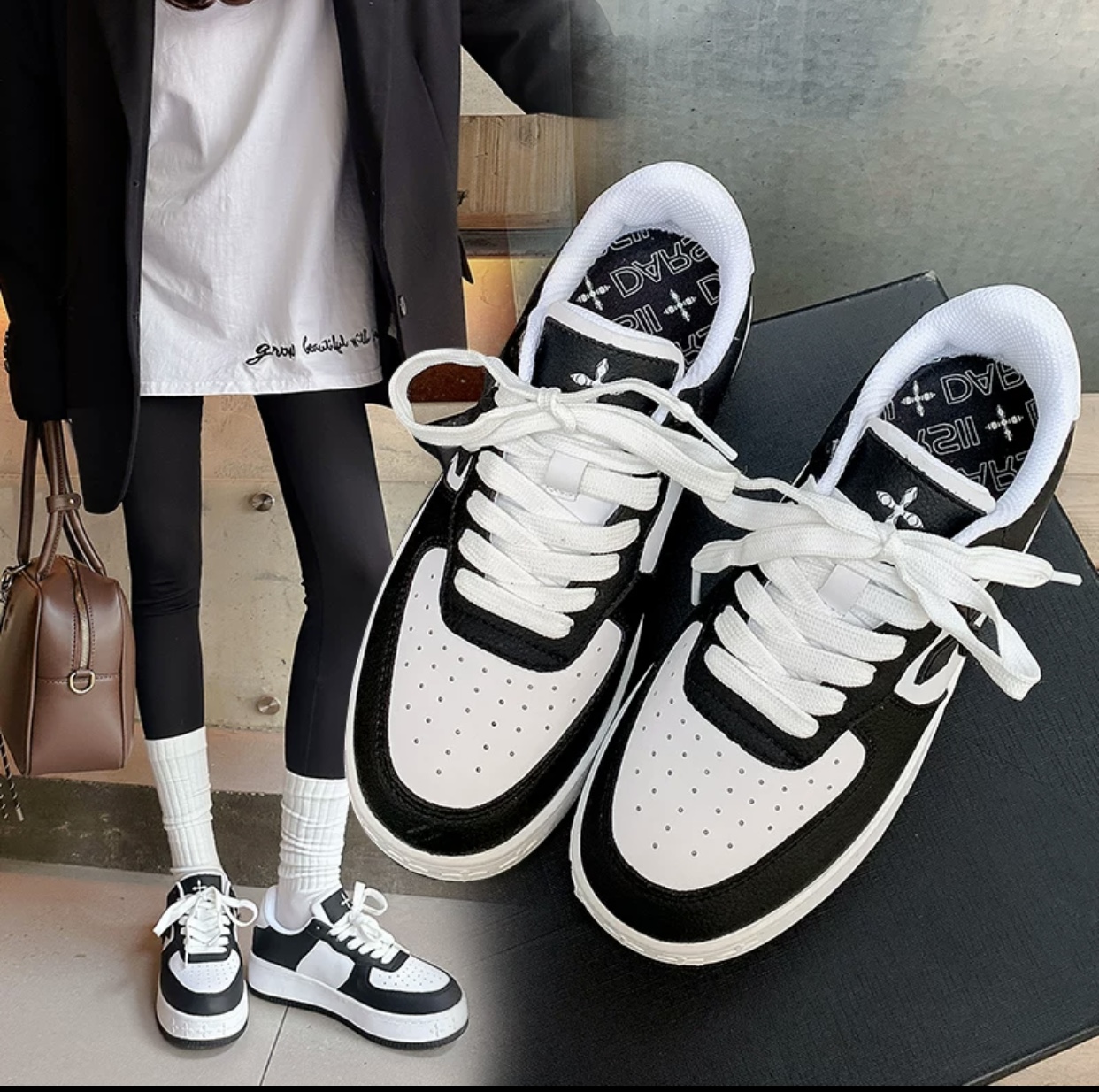 DARSII Hong Kong Das 2025 New Versatile Comfortable Non-Slip Wear-Resistant Breathable Low-Top Sneakers Unisex Casual Shoes