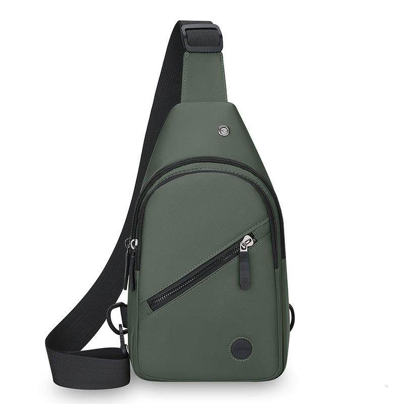 Men S Chest Bag Fashion Versatile Solid Color Simple Designer Bag New Large Capacity Luxury Bag Free Shipping Outdoor Travel Portable Waterproof Cross