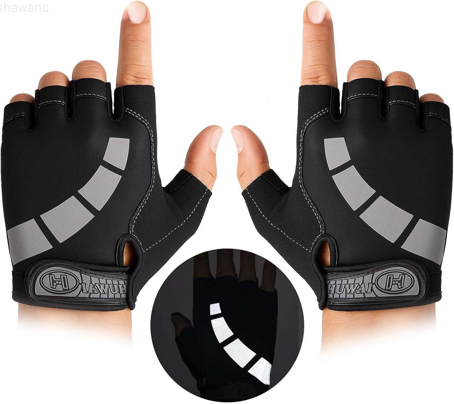 Workout Gloves Suitable for Men and Women Full Palm Protection Exercise Gloves for Weight Lifting Cycling Gym Sessions Workout Training Gym Gloves wit